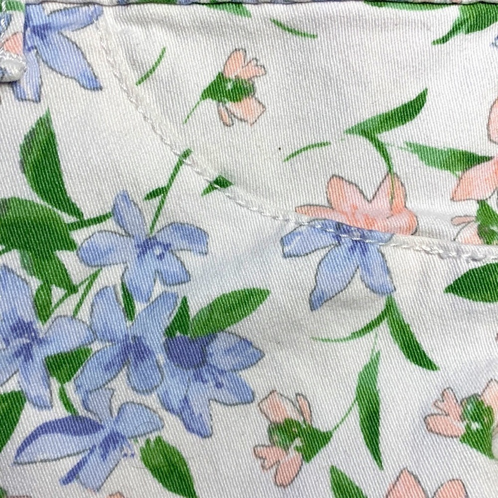 🔥🔥Calvin Klein floral jeans size 10 - Picture 5 of 8